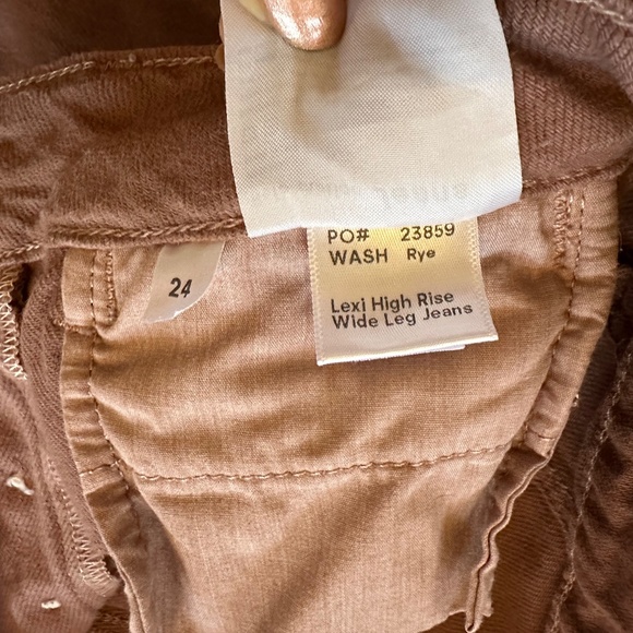 Reformation Brown Flare & Wide Leg Jeans - Picture 3 of 6